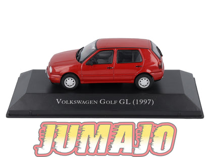 ARG157 Voiture 1/43 SALVAT Inolvidables : VOLKSWAGEN Golf III GL 1997