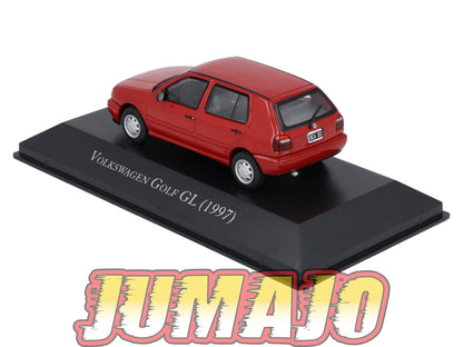 ARG157 Voiture 1/43 SALVAT Inolvidables : VOLKSWAGEN Golf III GL 1997