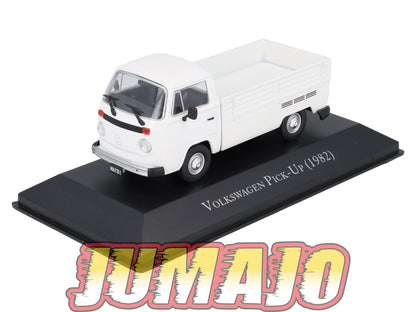 ARG163 Voiture 1/43 SALVAT Inolvidables : VOLKSWAGEN Pick-up Kombi T2 1982