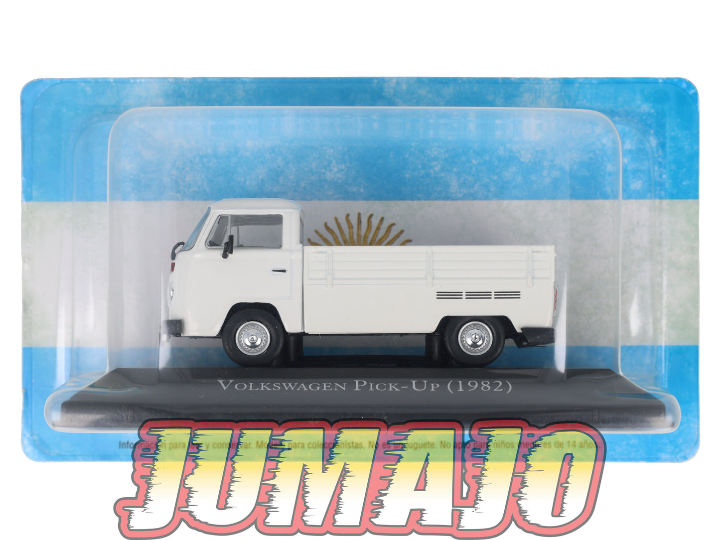 ARG163 Voiture 1/43 SALVAT Inolvidables : VOLKSWAGEN Pick-up Kombi T2 1982