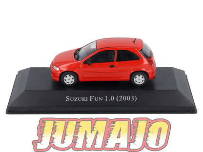 ARG164 Voiture 1/43 SALVAT Inolvidables : SUZUKI Fun 1.0 2003