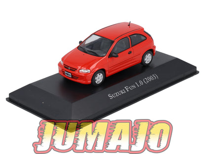 ARG164 Voiture 1/43 SALVAT Inolvidables : SUZUKI Fun 1.0 2003