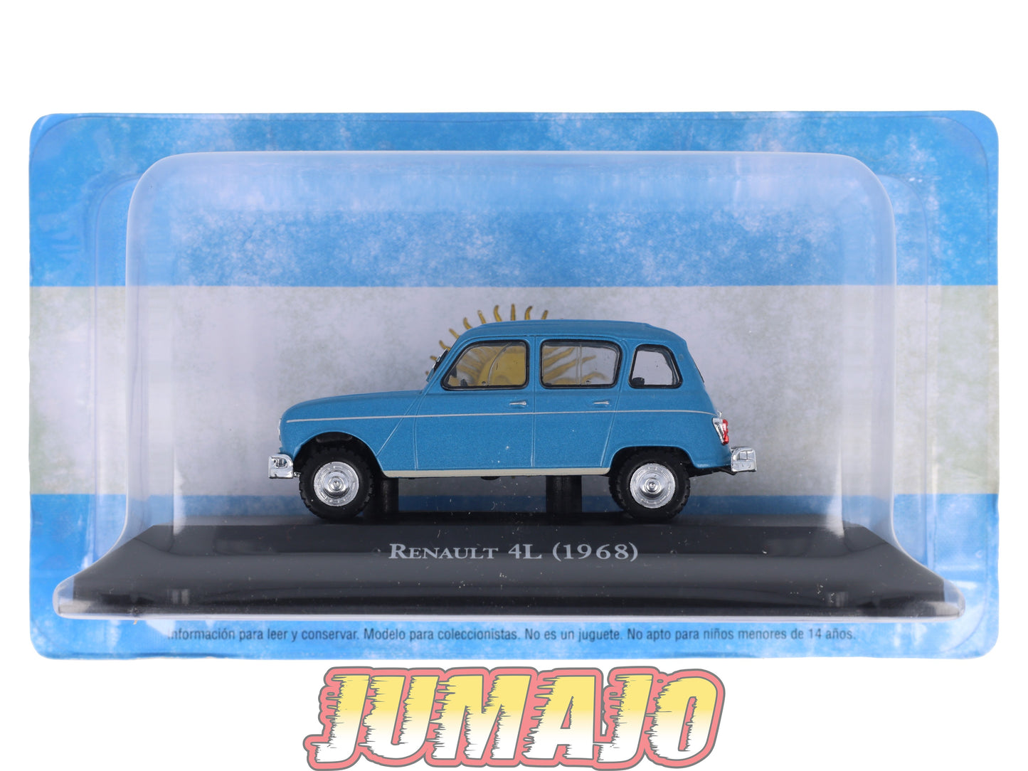 ARG16 Voiture 1/43 SALVAT Argentine Renault 4L 1968