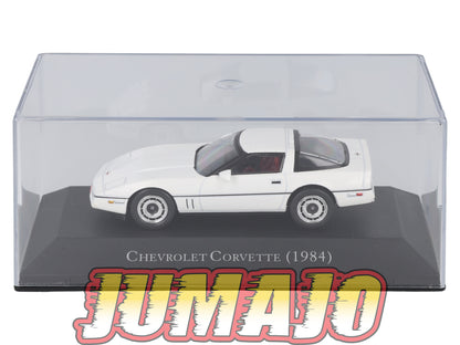 ARG172 Voiture 1/43 SALVAT Inolvidables : CHEVROLET Corvette C4 1984