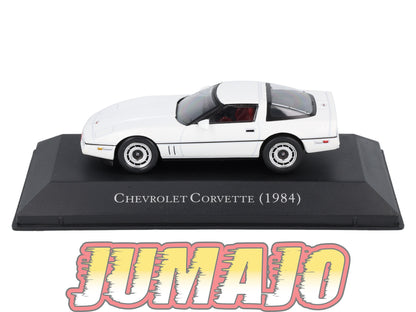 ARG172 Voiture 1/43 SALVAT Inolvidables : CHEVROLET Corvette C4 1984