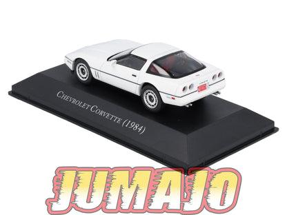 ARG172 Voiture 1/43 SALVAT Inolvidables : CHEVROLET Corvette C4 1984