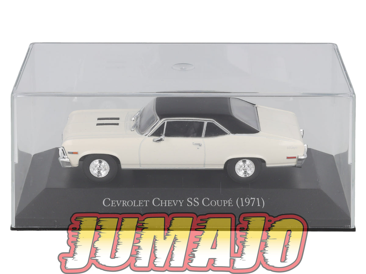 ARG20 Voiture 1/43 SALVAT Argentine CHEVROLET CHEVY SS COUPÉ 1971