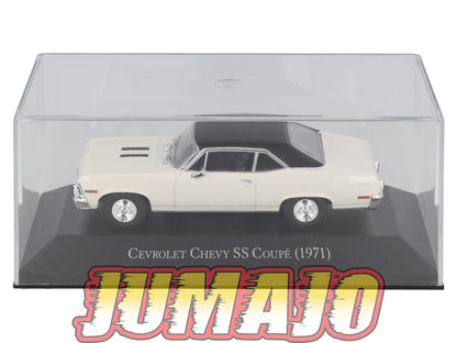 ARG20 Voiture 1/43 SALVAT Argentine CHEVROLET CHEVY SS COUPÉ 1971