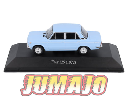 LOT 3 Voitures 1/43 SALVAT Autos Inolvidables : FIAT 125 / 147 / regatta
