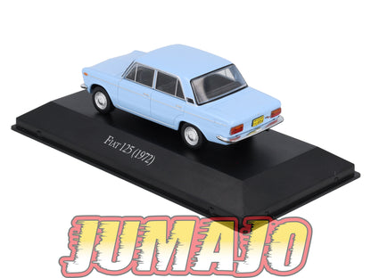 LOT 3 Voitures 1/43 SALVAT Autos Inolvidables : FIAT 125 / 147 / regatta
