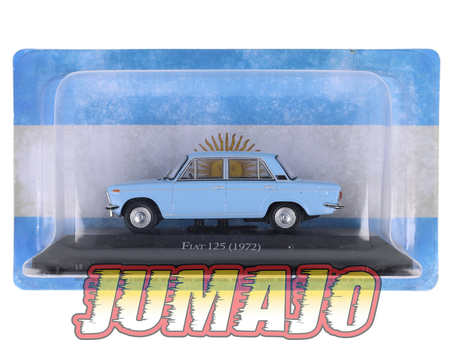 ARG21 Voiture 1/43 SALVAT Autos Inolvidables : FIAT 125 1972