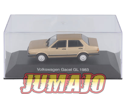 ARG22 Voiture 1/43 SALVAT Argentine VOLKSWAGEN Gacel GL 1983 Voyage Boîte vitrine