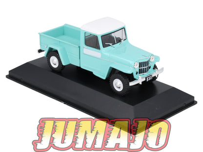 LOT 2 Voiture 1/43 SALVAT Autos Inolvidables : FORD F100 Pick-Up 1959 IKA Baqueano