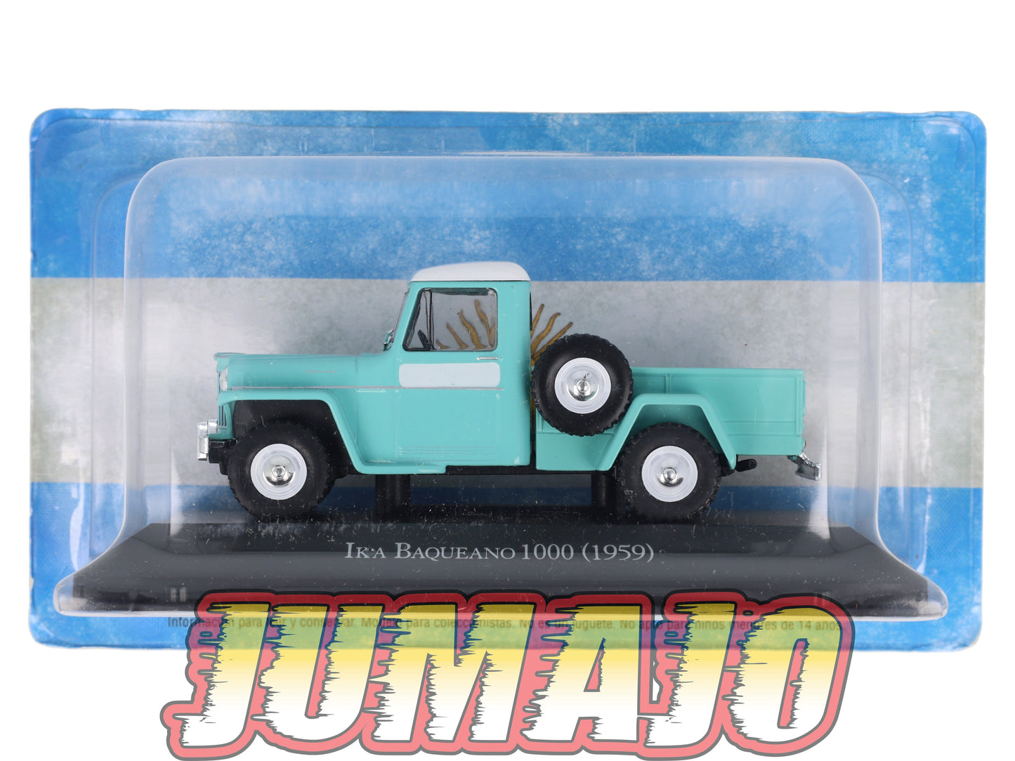 ARG25 Voiture 1/43 SALVAT Argentine IKA Baqueano 1000 1959 Willys Jeep Truck