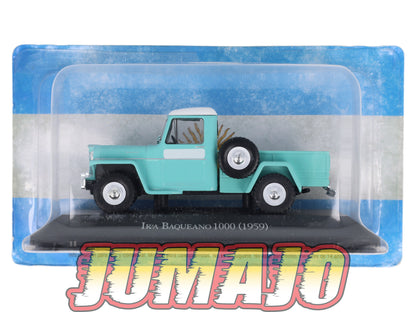 ARG25 Voiture 1/43 SALVAT Argentine IKA Baqueano 1000 1959 Willys Jeep Truck