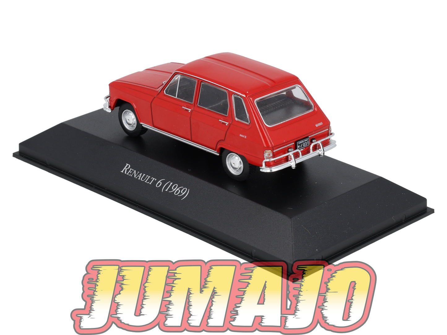 ARG27 Voiture 1/43 SALVAT Autos Inolvidables : RENAULT 6 1969