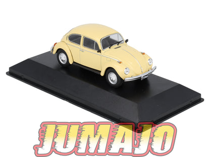 ARG28 Voiture 1/43 SALVAT Autos Inolvidables : VOLKSWAGEN 1300L BEETLE 1980