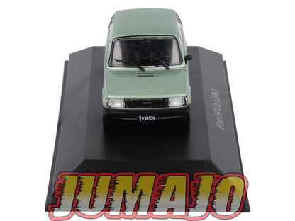 LOT 3 Voitures 1/43 SALVAT Autos Inolvidables : FIAT 125 / 147 / regatta