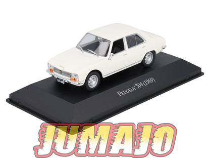 ARG2 Voiture 1/43 SALVAT Argentine PEUGEOT 504 1969 Boîte vitrine
