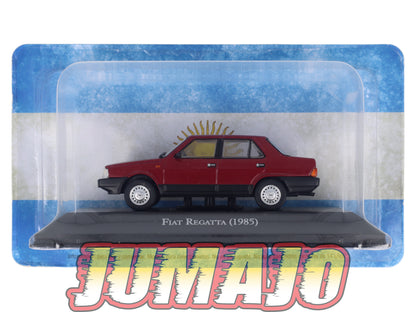 LOT 3 Voitures 1/43 SALVAT Autos Inolvidables : FIAT 125 / 147 / regatta