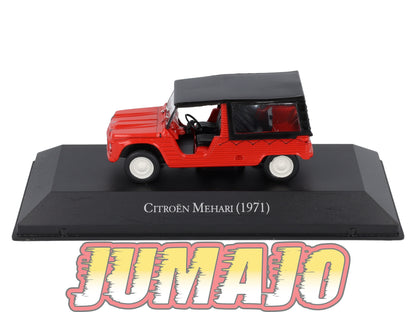 ARG32 Voiture 1/43 SALVAT Autos Inolvidables : CITROEN MEHARI 1971