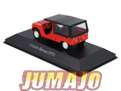 ARG32 Voiture 1/43 SALVAT Autos Inolvidables : CITROEN MEHARI 1971