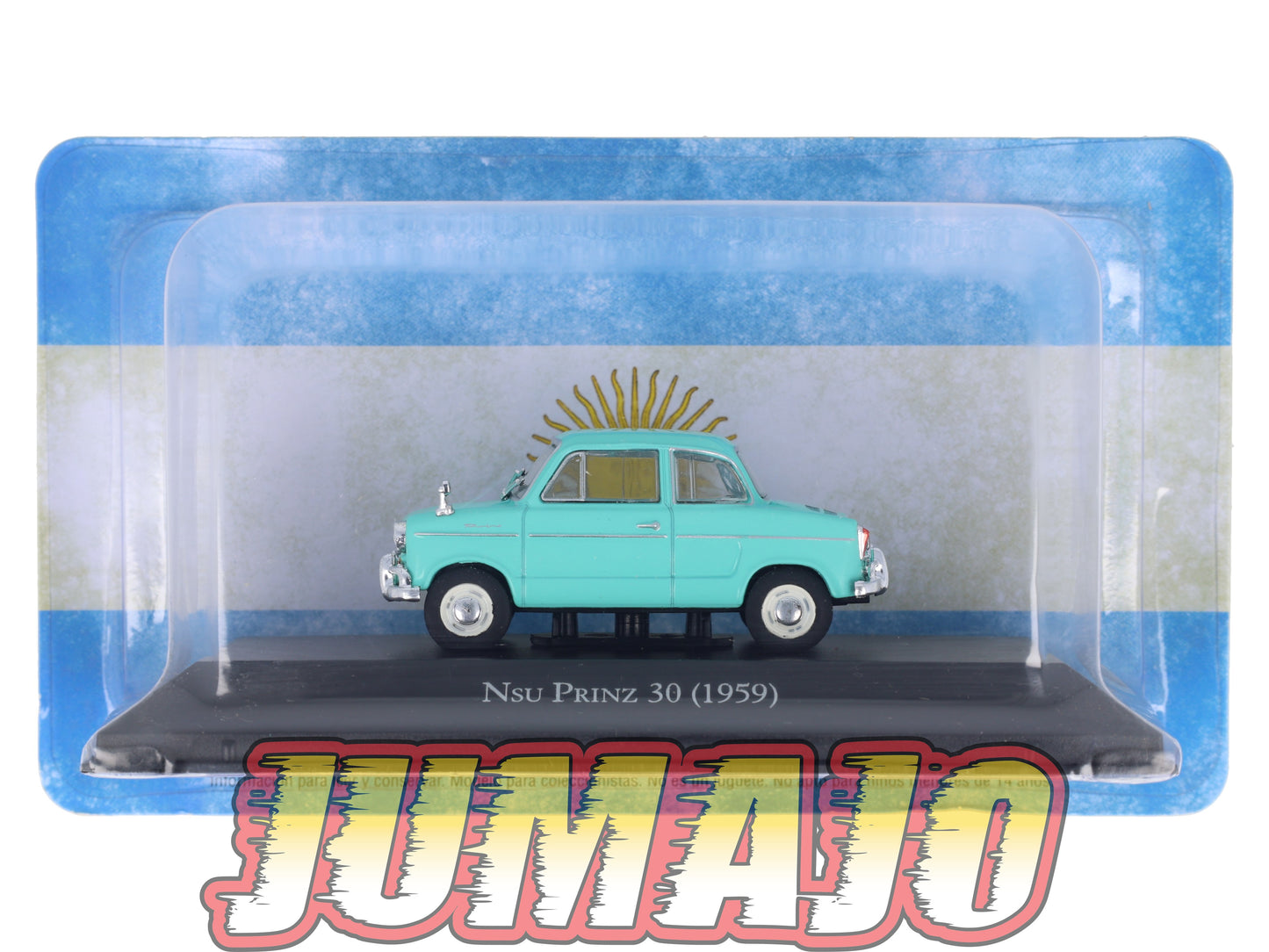 LOT 2 Voiture 1/43 SALVAT Autos Inolvidables: NSU prinz / De Carlo 700 BMW Micro