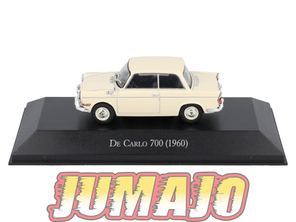 LOT 2 Voiture 1/43 SALVAT Autos Inolvidables: NSU prinz / De Carlo 700 BMW Micro