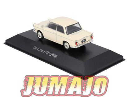 LOT 2 Voiture 1/43 SALVAT Autos Inolvidables: NSU prinz / De Carlo 700 BMW Micro