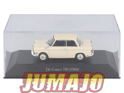 ARG34 Voiture 1/43 SALVAT Autos Inolvidables DE CARLO 700 (BMW 700) 1960 Boîte vitrine