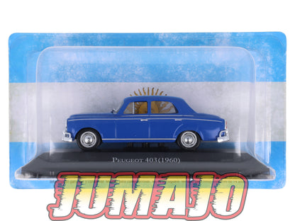 ARG35 Voiture 1/43 SALVAT Autos Inolvidables : PEUGEOT 403 1960