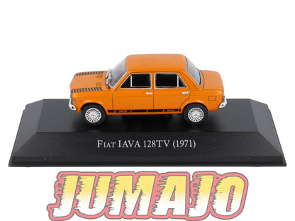 ARG36 Voiture 1/43 SALVAT Autos Inolvidables : FIAT 128 TV IAVA 1971