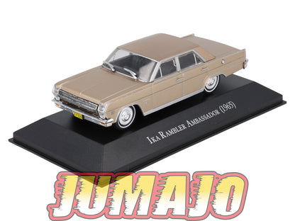 ARG38 Voiture 1/43 SALVAT Autos Inolvidables : IKA Rambler ambassador ( Renault )