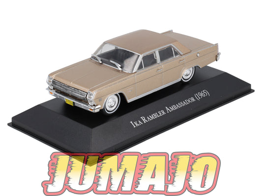 ARG38 Voiture 1/43 SALVAT Autos Inolvidables : IKA Rambler ambassador ( Renault )
