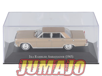 ARG38 Voiture 1/43 SALVAT Argentine IKA Rambler ambassador (Renault) Boîte vitrine
