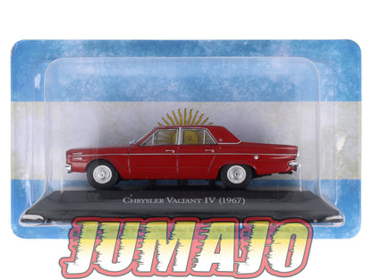 ARG40 Voiture 1/43 SALVAT Argentine CHRYSLER VALIANT IV 1967
