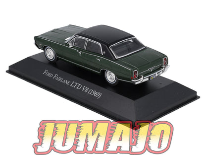 ARG41 Voiture 1/43 SALVAT Autos Inolvidables : FORD FAIRLANE LTD V8 1969