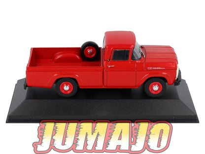 Lot 6 Voitures 1/43 SALVAT : Pick-up Chevrolet silverado c-10 Ford F-100 ranquel