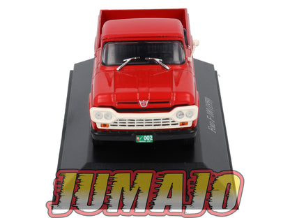 ARG42 Voiture 1/43 SALVAT Autos Inolvidables FORD F-100 1959 pick-up Boîte vitrine