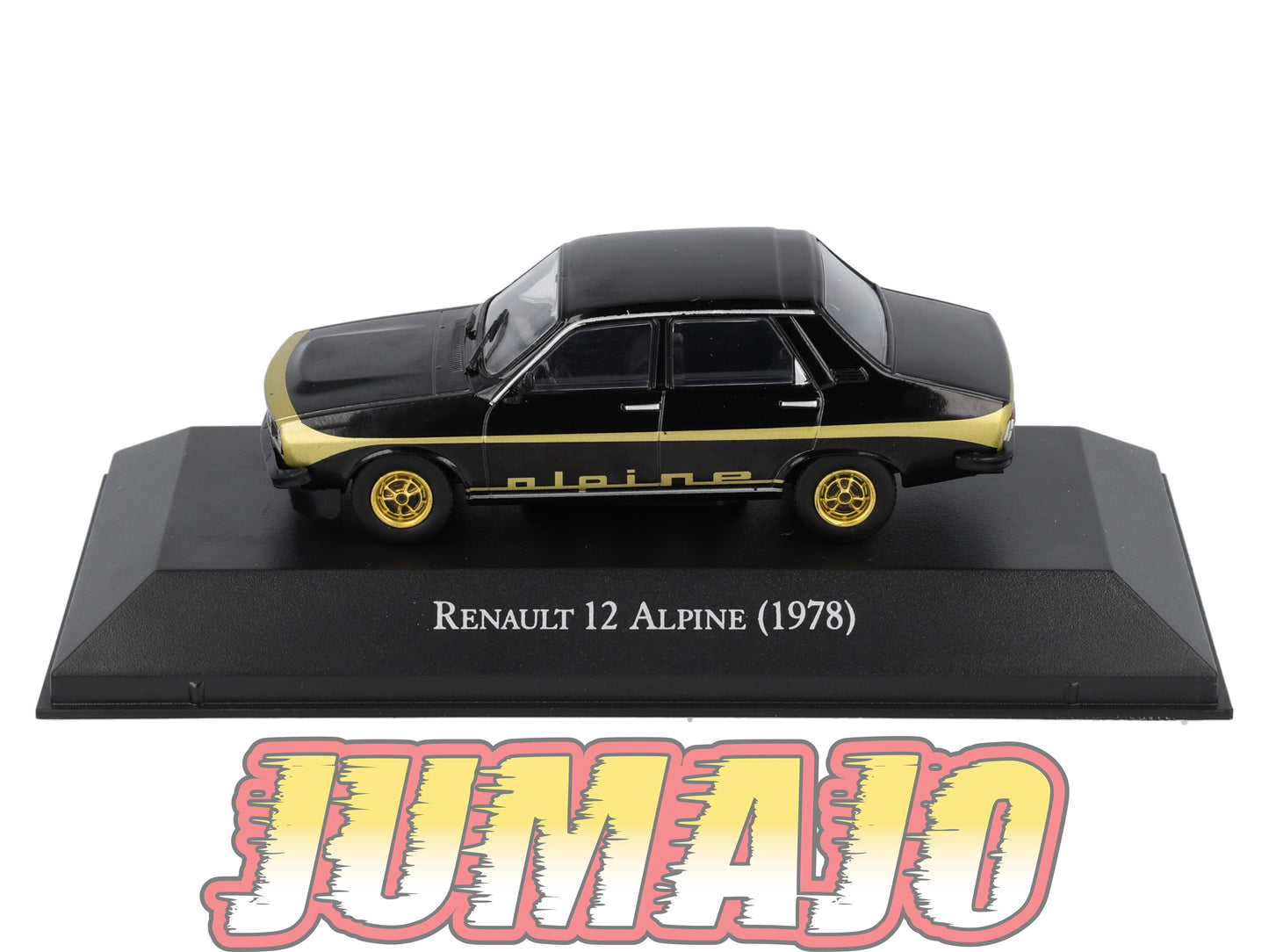 ARG43 Voiture 1/43 SALVAT Autos Inolvidables : RENAULT 12 Alpine 1978 Boîte vitrine