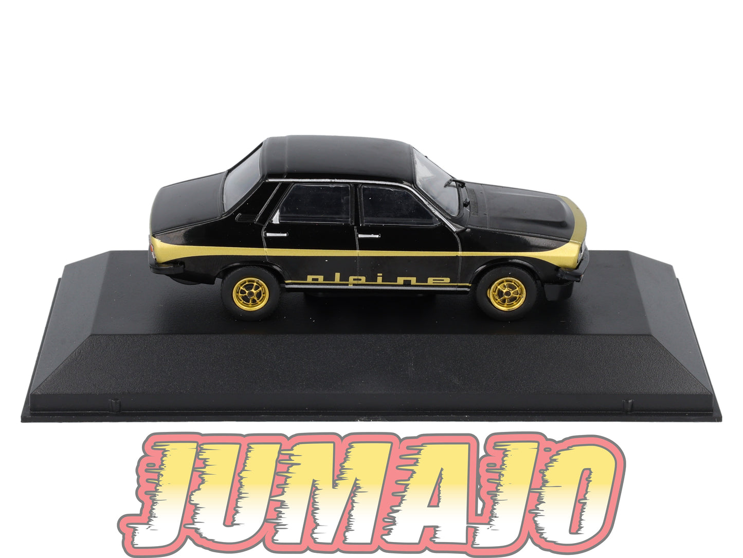 ARG43 Voiture 1/43 SALVAT Autos Inolvidables : RENAULT 12 Alpine 1978 Boîte vitrine