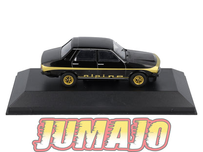 ARG43 Voiture 1/43 SALVAT Autos Inolvidables : RENAULT 12 Alpine 1978 Boîte vitrine