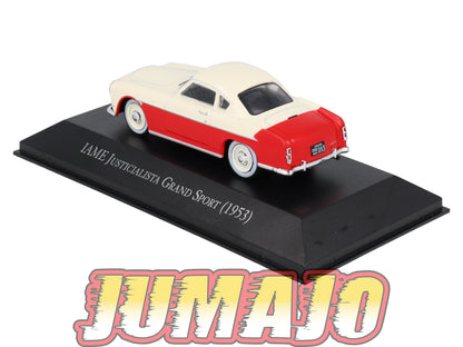 ARG44 Voiture 1/43 SALVAT Argentine IAME Jucticialista sport 1953 Boîte vitrine