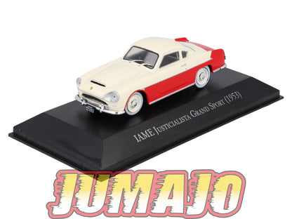 ARG44 Voiture 1/43 SALVAT Argentine IAME Jucticialista sport 1953 Boîte vitrine
