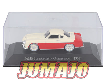 ARG44 Voiture 1/43 SALVAT Argentine IAME Jucticialista sport 1953 Boîte vitrine