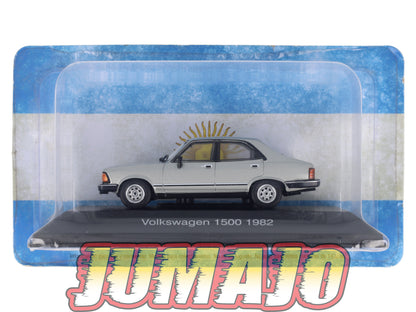 ARG45 Voiture 1/43 SALVAT Autos Inolvidables : VOLKSWAGEN 1500 ( Dodge 1500 ) 1982