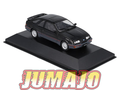 Lot de 2 Voitures FORD Sierra 1/43 SALVAT 80/90 : Ghia & XR4 1984