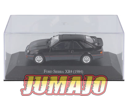 ARG47 Voiture 1/43 SALVAT Argentine FORD SIERRA XR4 1984 noire Boîte vitrine