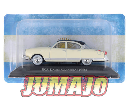 ARG48 Voiture 1/43 SALVAT Autos Inolvidables IKA Kaiser Carabela ( Manhattan ) 58