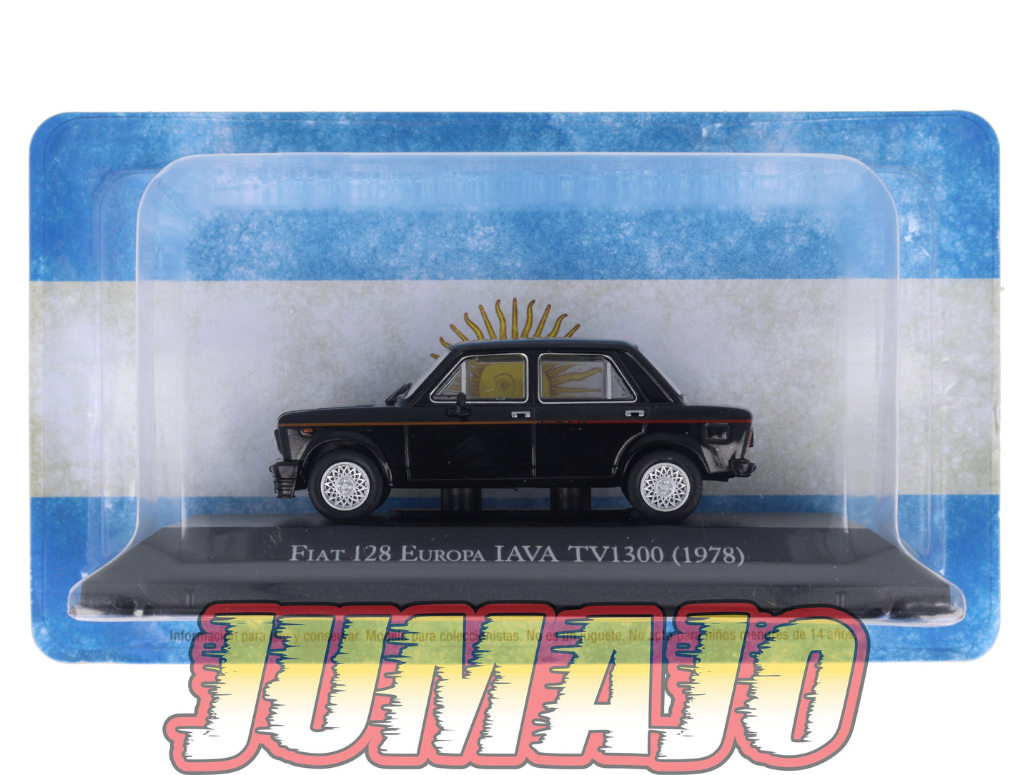 ARG51 Voiture 1/43 SALVAT Argentine FIAT 128 Europa Iava TV1300 (1978)